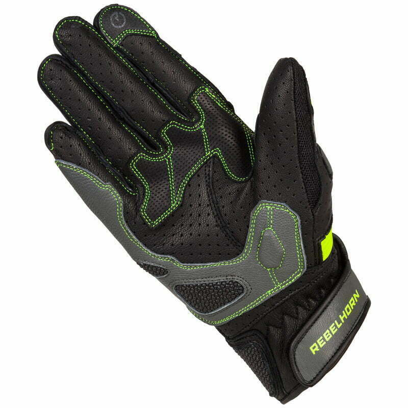 Pobunjenici MC Gloves Flux II Crna /gripa