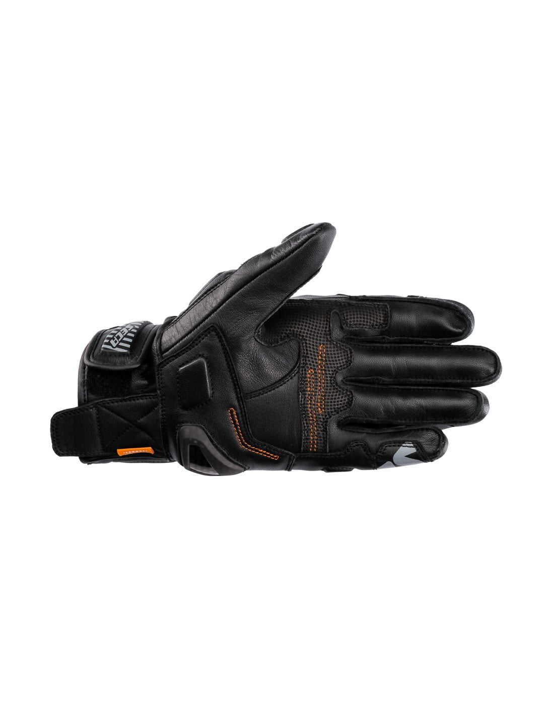 „Seca MC-Gloves TrackDay“ trumpas juodas