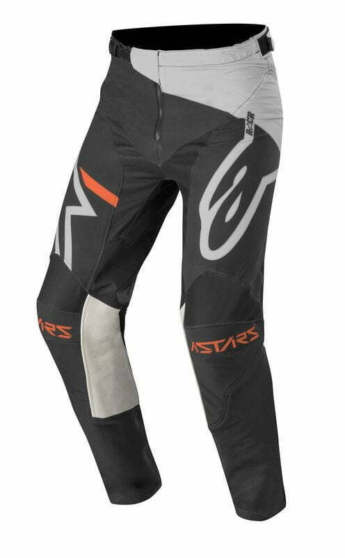 Alpinestars Racer Tech Compass bikses gaiši pelēkas/ melnas