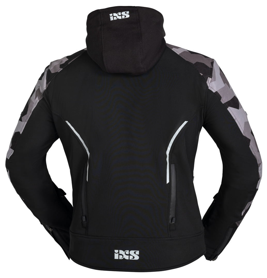 Ixs softshell mc jaka tik moto melna /camo