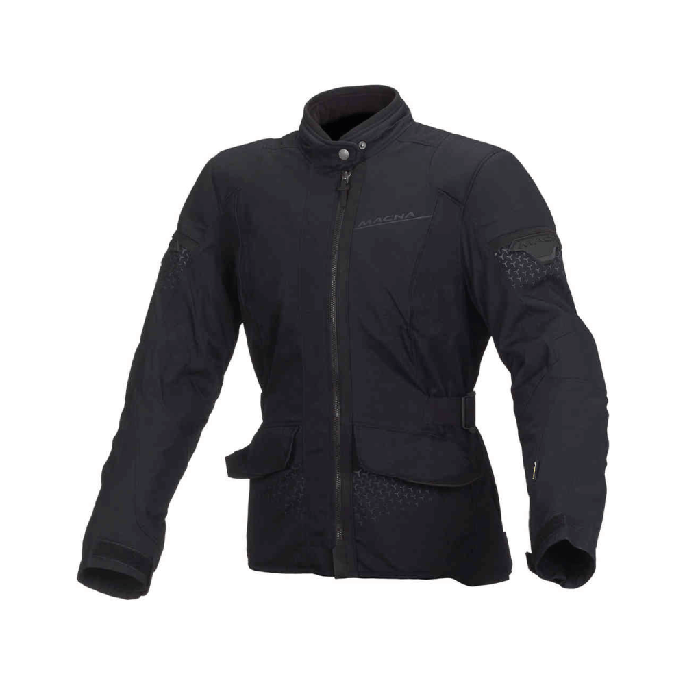 Macna Lady Textile Mc-Jacket Shine Black