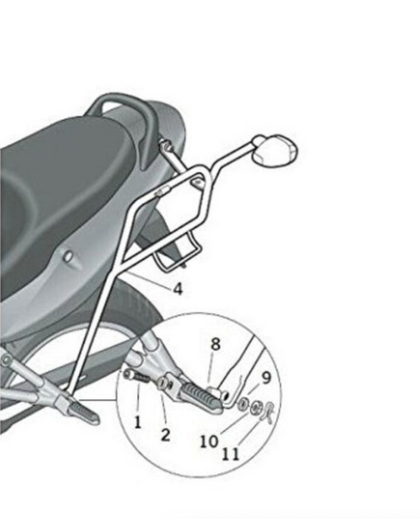 Shad 3p System Sido Bake Fest - Suzuki (S0BN65SF)