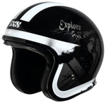 IXS880 2.2 Otvori MC Helm Matt Black /Grey