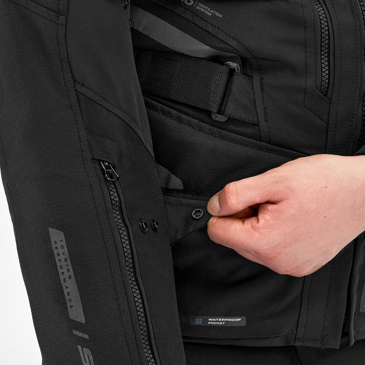 Shima Textil Mc-Jacka Dune Svart