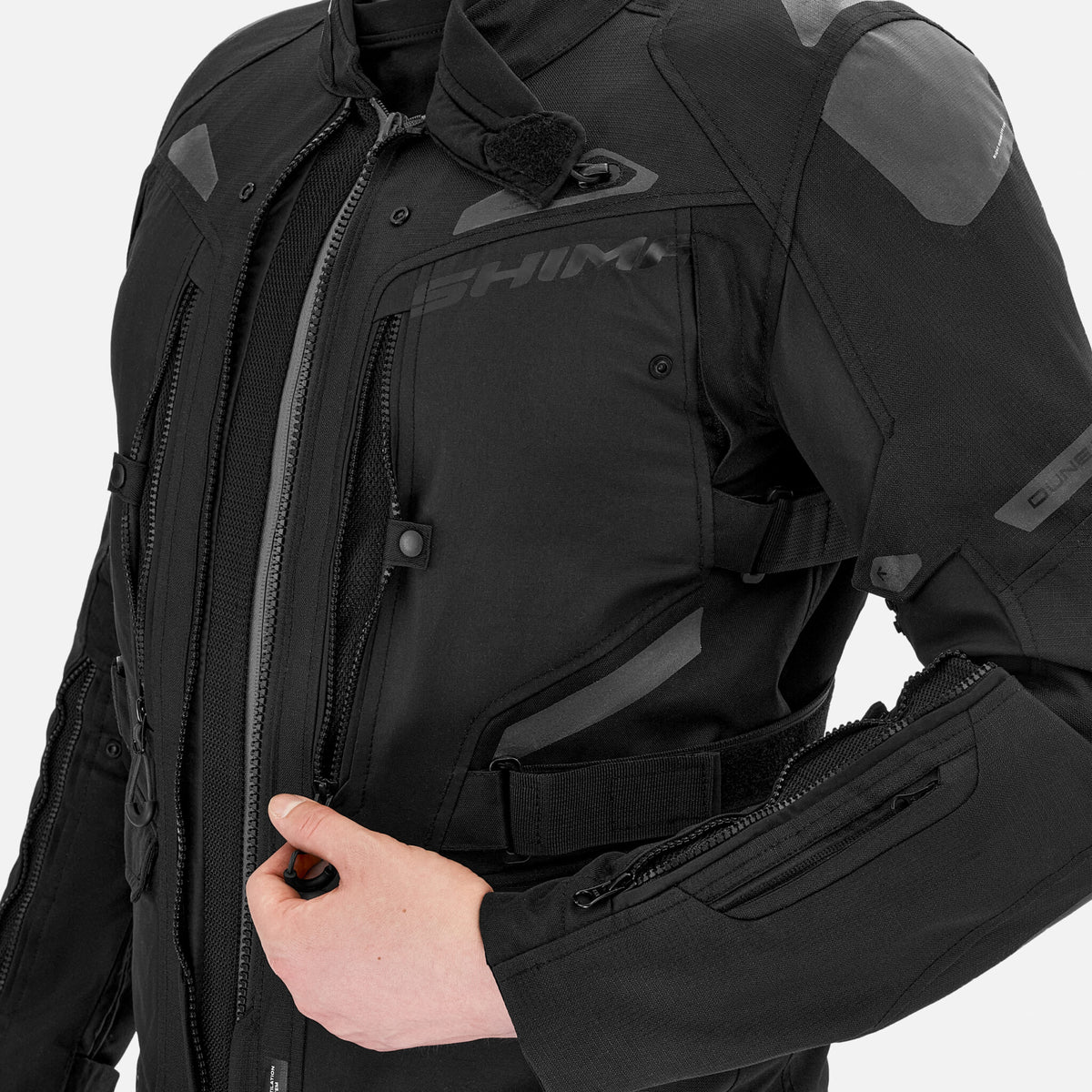 Shima Textil Mc-Jacka Dune Svart
