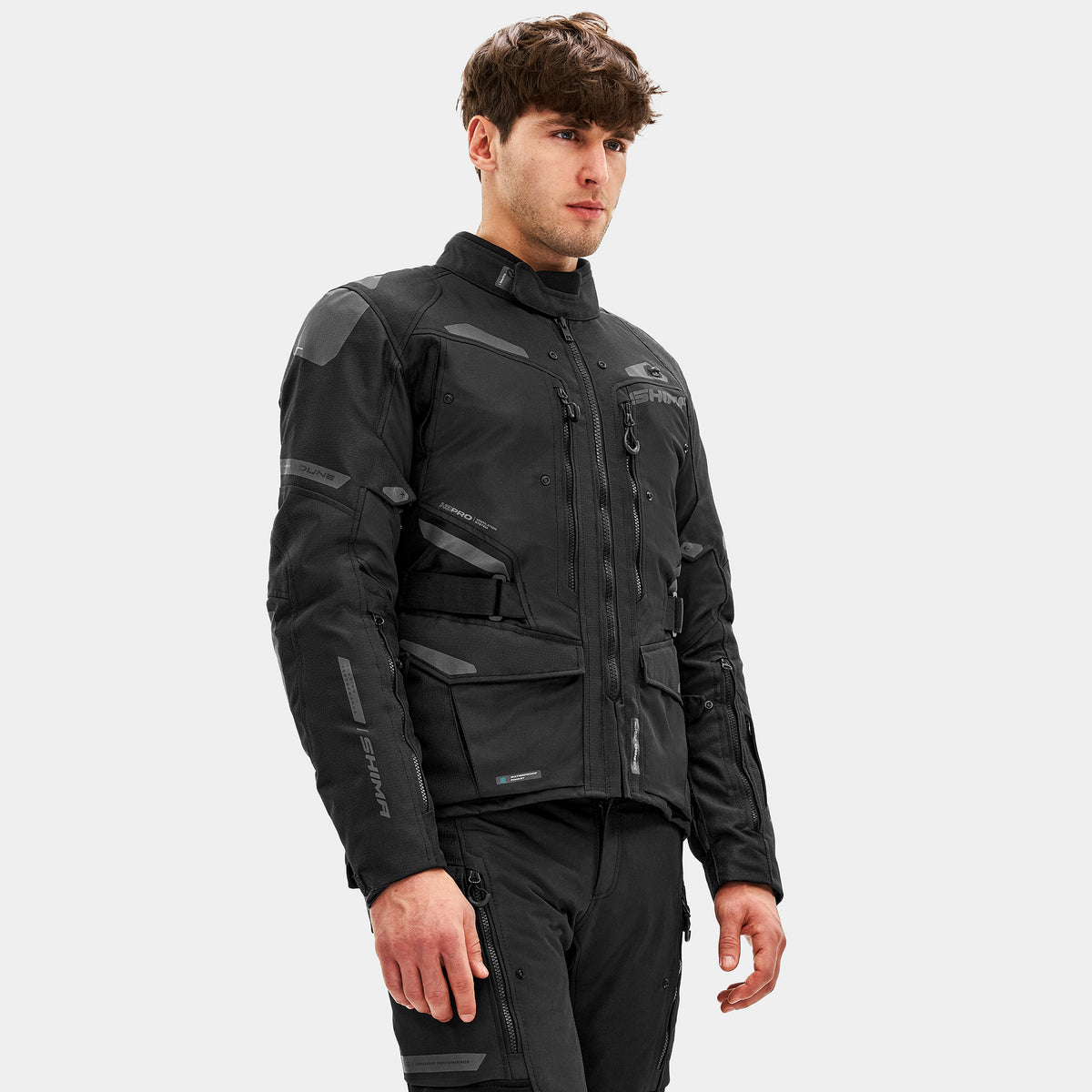 Shima Textil Mc-Jacka Dune Svart