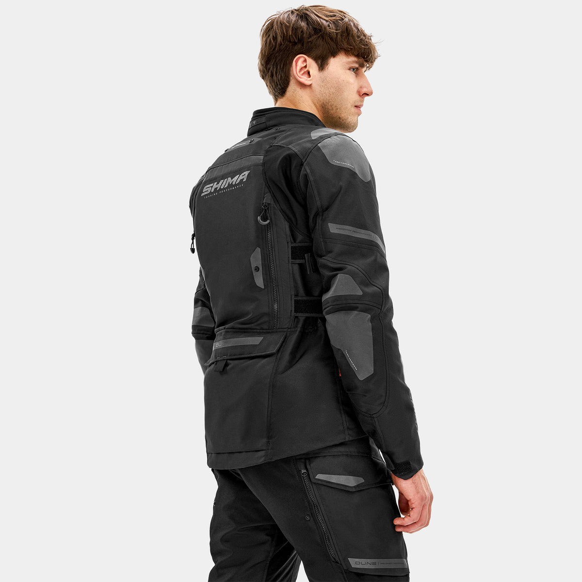 Shima Textil Mc-Jacka Dune Svart