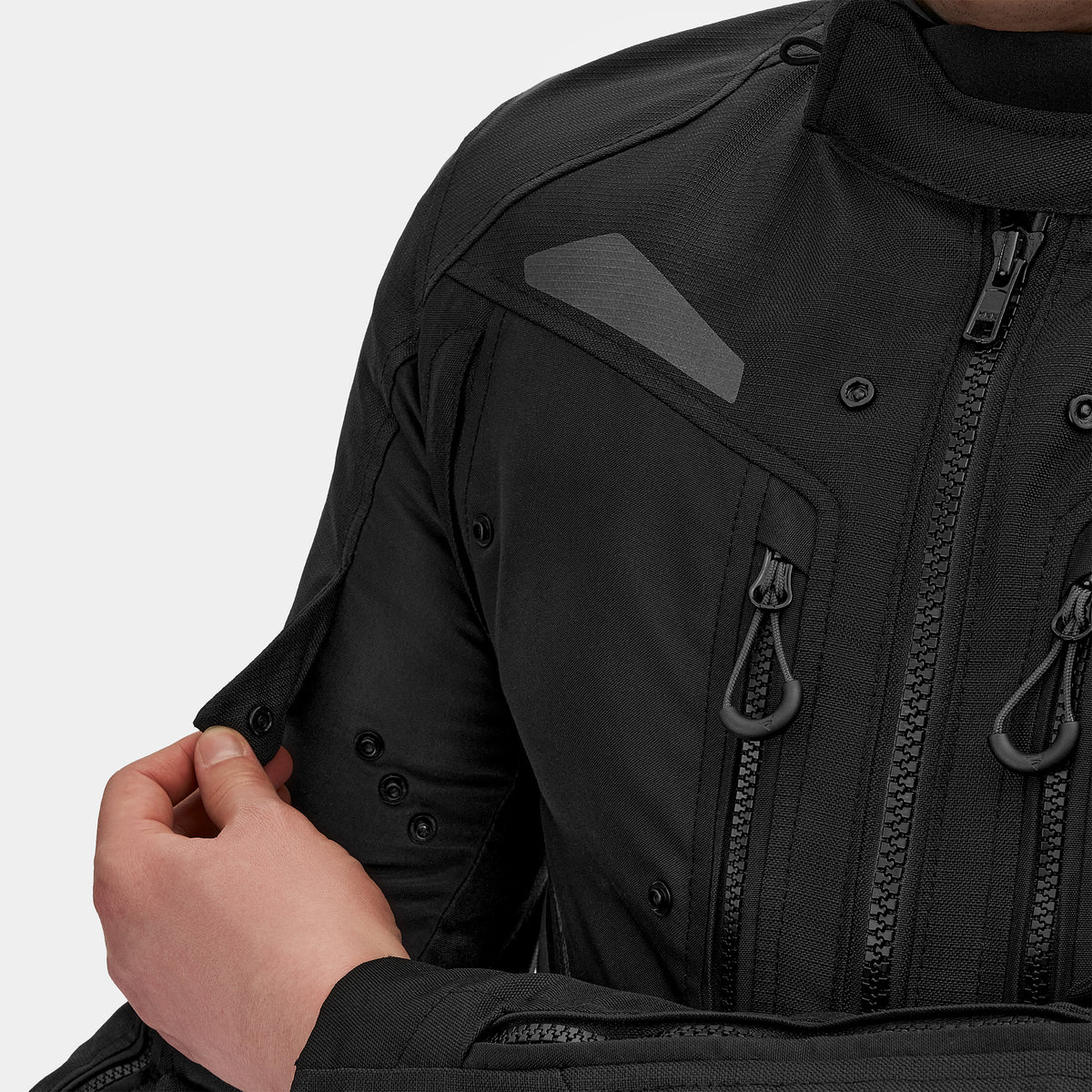 Shima Textil Mc-Jacka Dune Svart