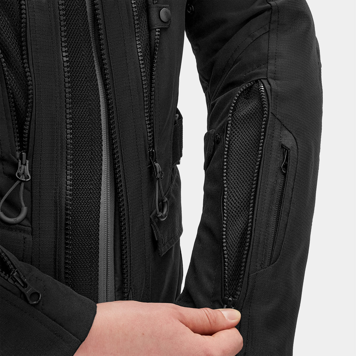 Shima Textil Mc-Jacka Dune Svart