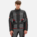 Shima Textile Mc-Jacket Dune čierna /šedá