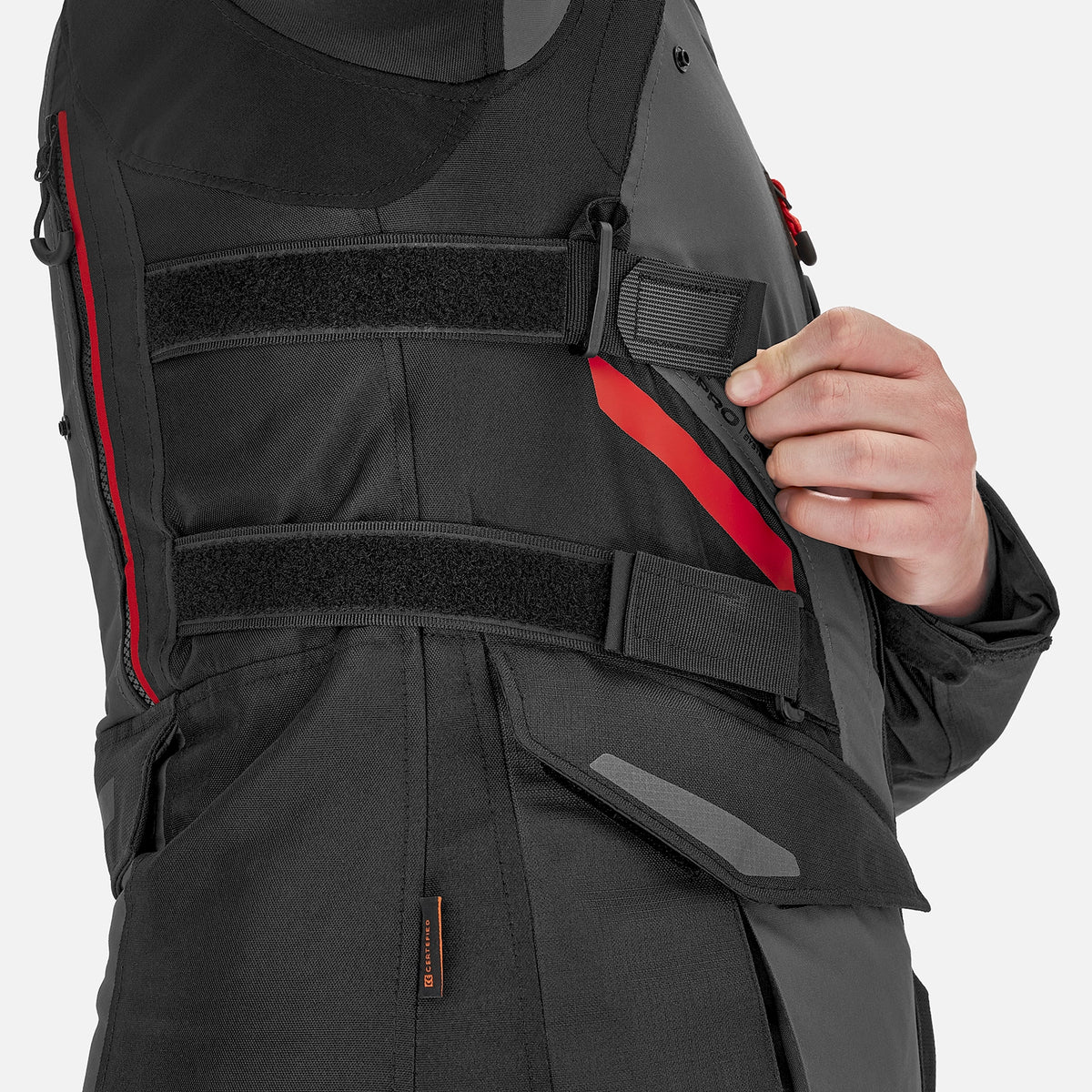 Shima Textile Mc-Jacket Dune čierna /šedá