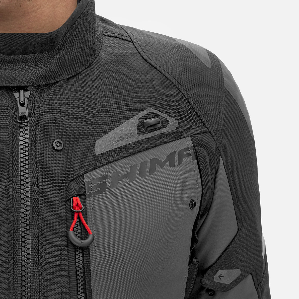 Shima Textile Mc-Jacket Dune čierna /šedá