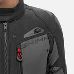 Shima Textile Mc-Jacket Dune čierna /šedá