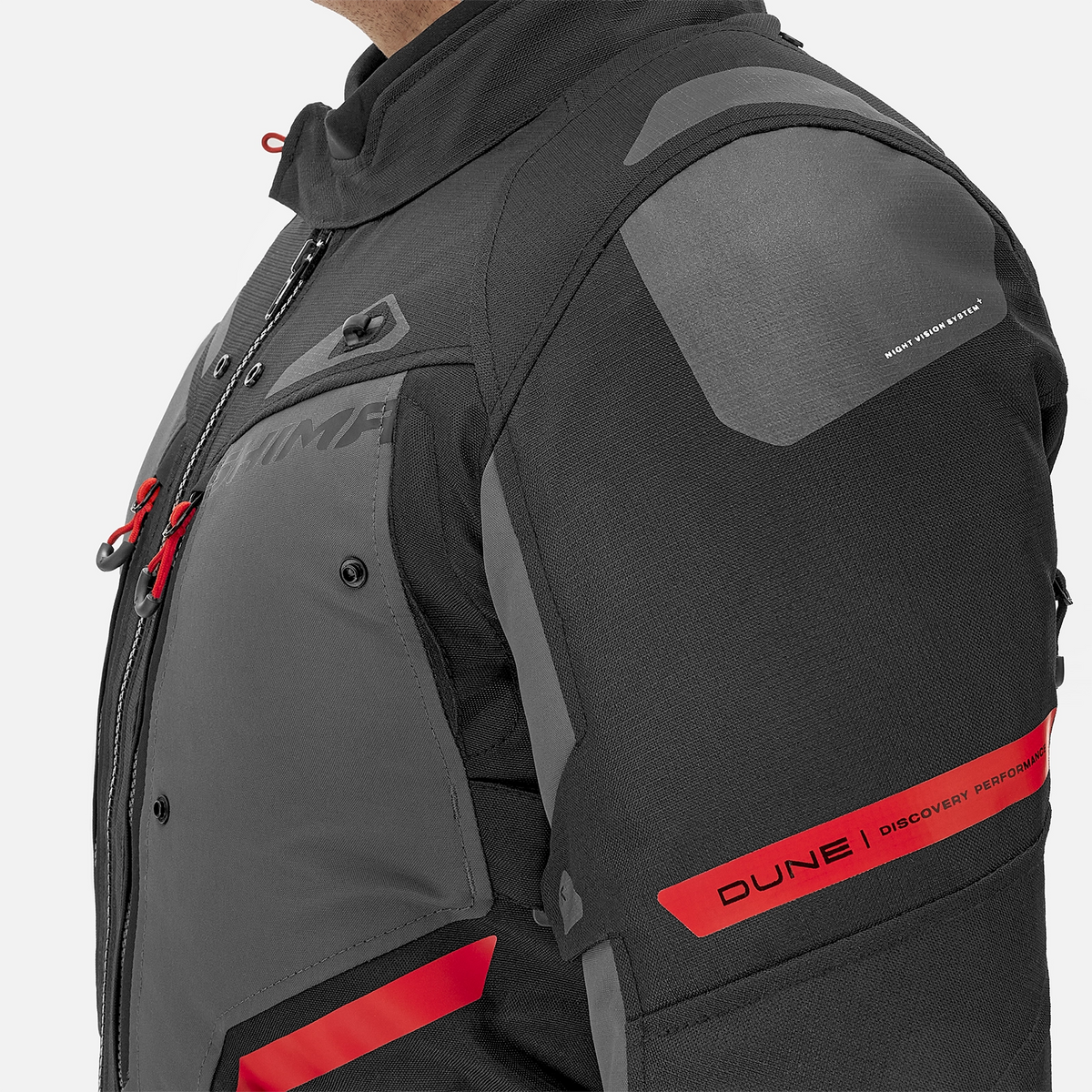 Shima Textile Mc-Jacket Dune čierna /šedá