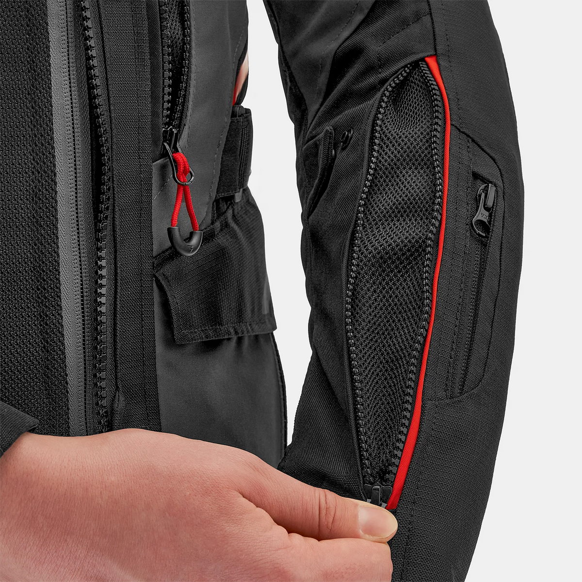 Shima Textile Mc-Jacket Dune čierna /šedá