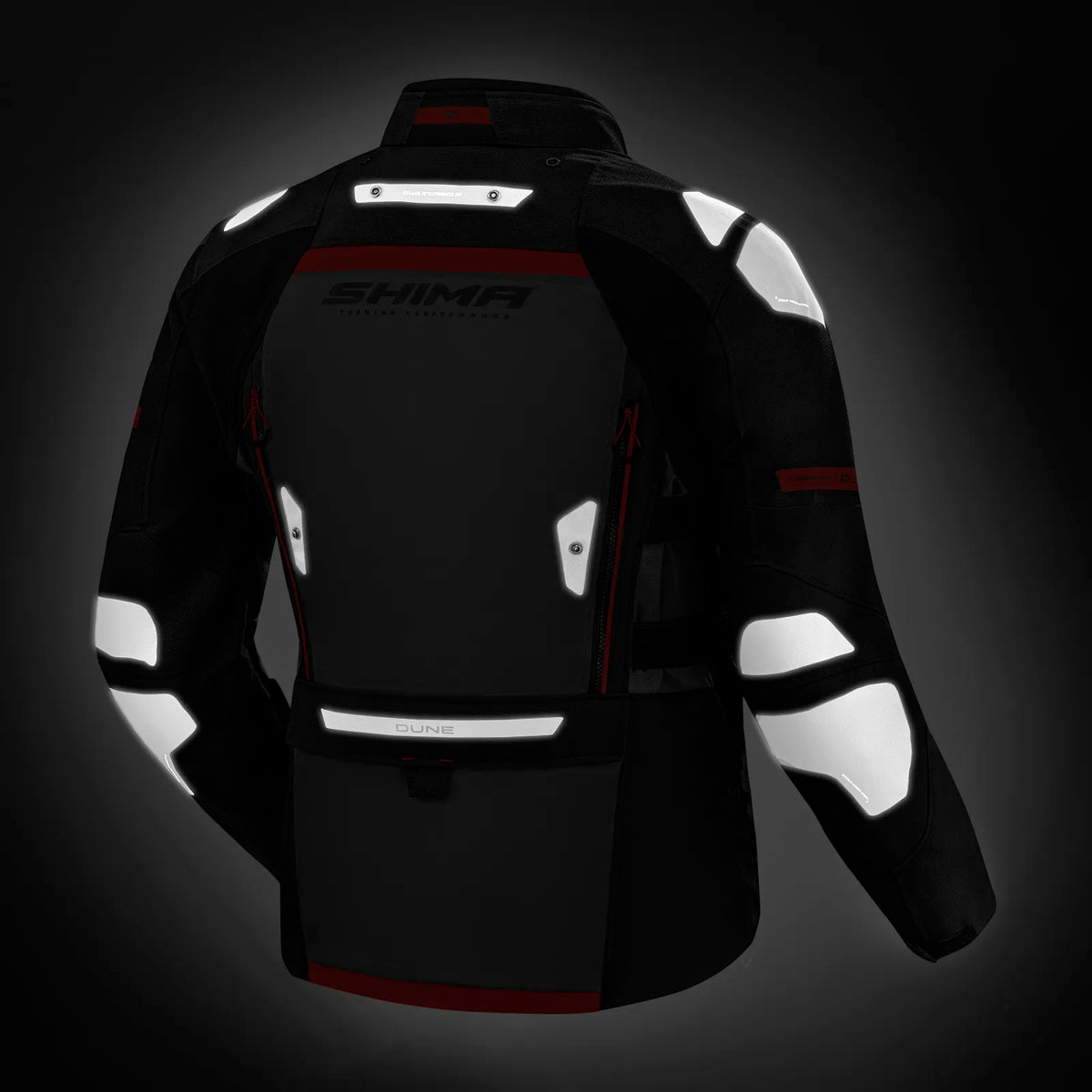 Shima Textile Mc-Jacket Dune čierna /šedá