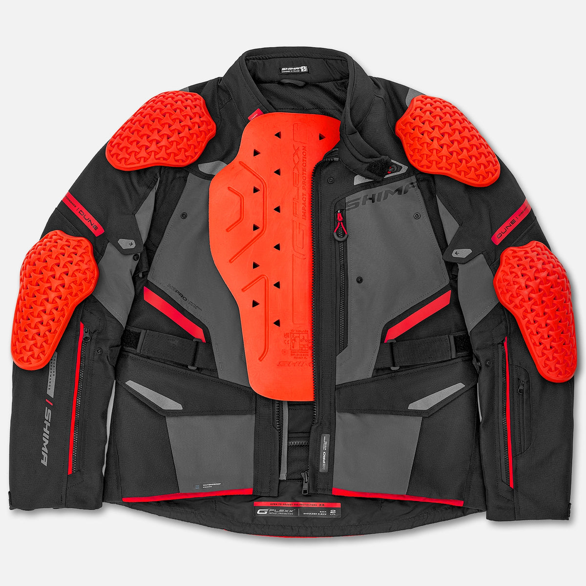 Shima Textile Mc-Jacket Dune čierna /šedá