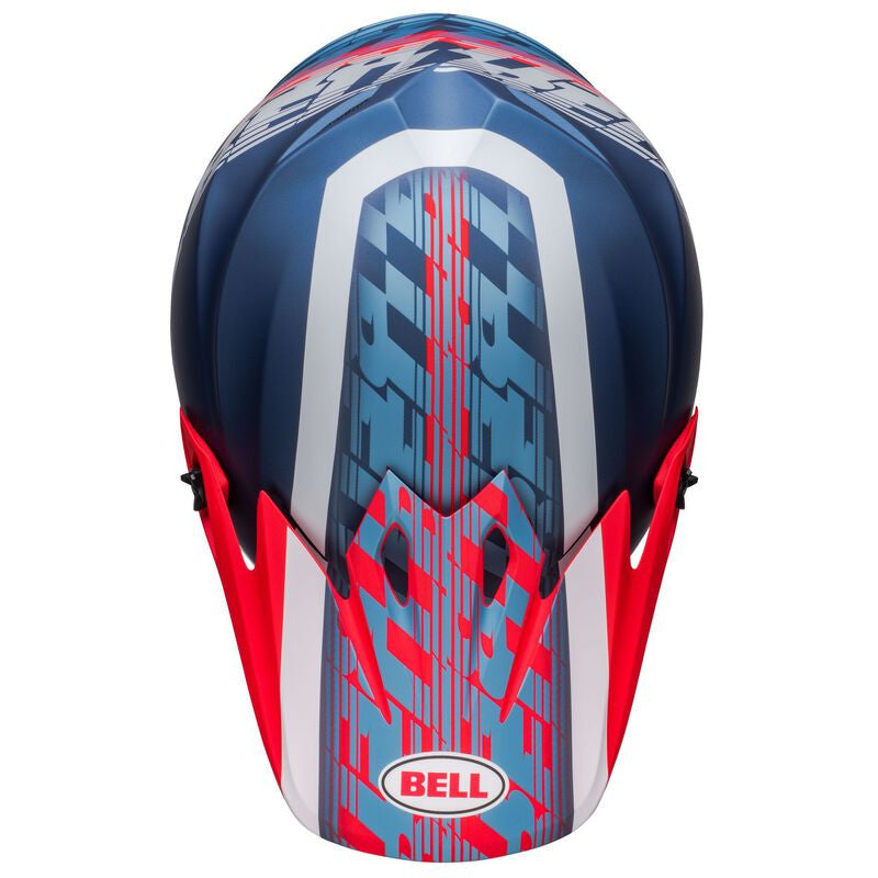 Bell Cross MC Helmet MX-9 Mips Blue /White