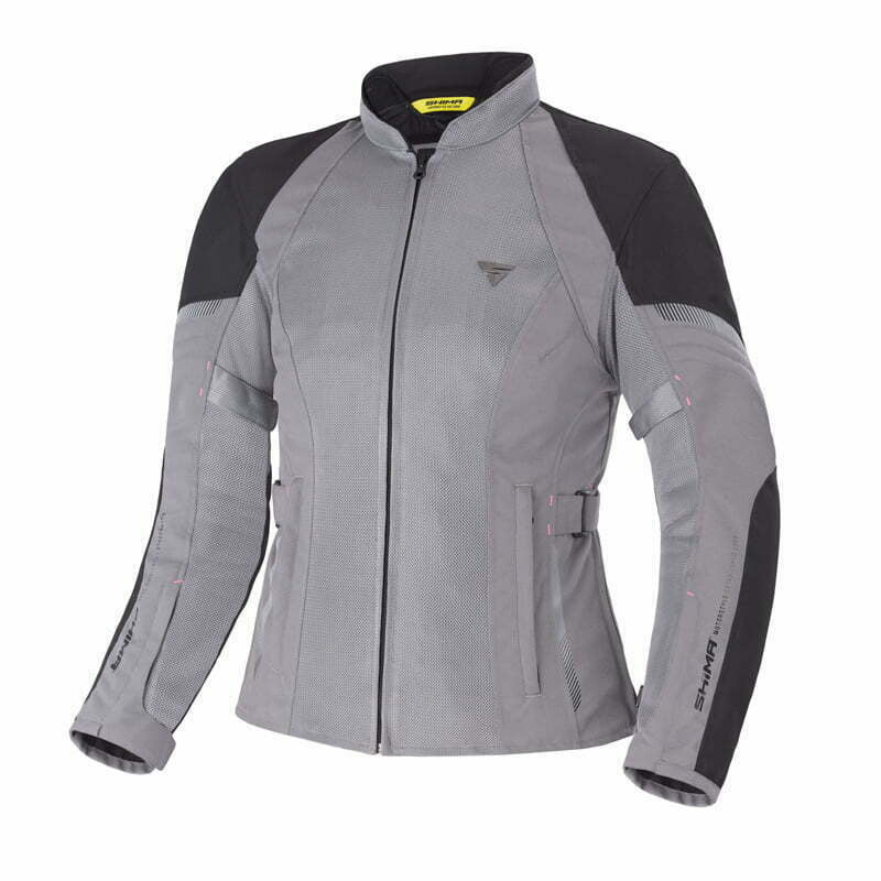 Shima Lady Textile MC Jacket Jet Grey