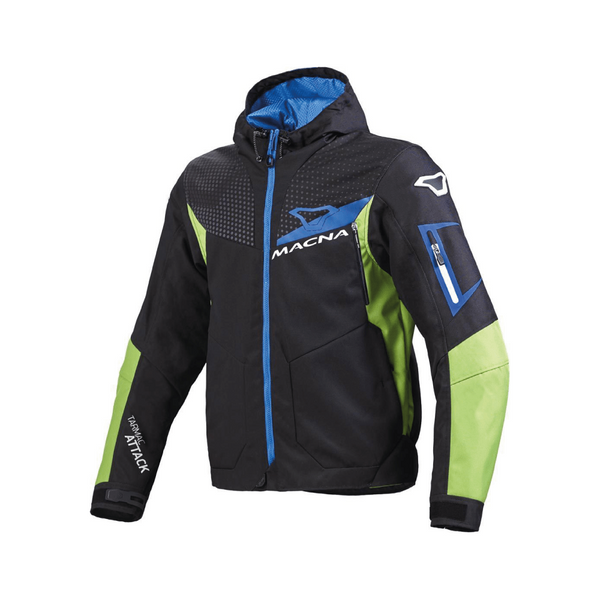 Macna Softshell MC jaka imbuz melna /zaļa