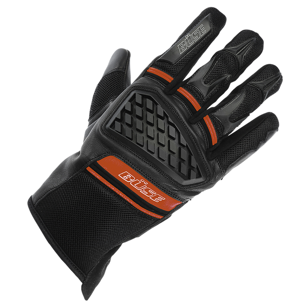 „Büse MC-Gloves Braga Black /Red“