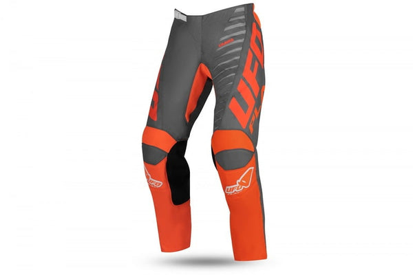 NLO Kids Cross hlače Kimura Jersey siva /narančasta