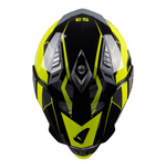 UFO Adventure MC Helmet Aries Aries Black /Chrípka