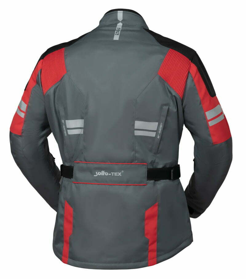 iXS Textile Motorcycle Jacket Blade ST 2.0 Gray / Red 