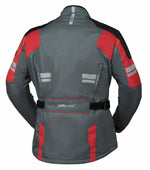 ixs textile mc jacket blade st 2.0 gray /red