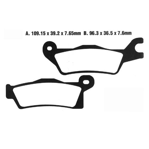 Moto-Master Brake Pad Nitro 098921