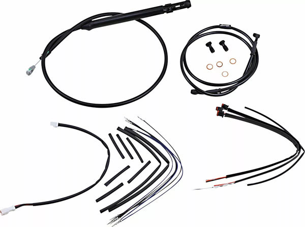 Burly Brand Cntrl Kit FX 12 APE BLK B30-1259