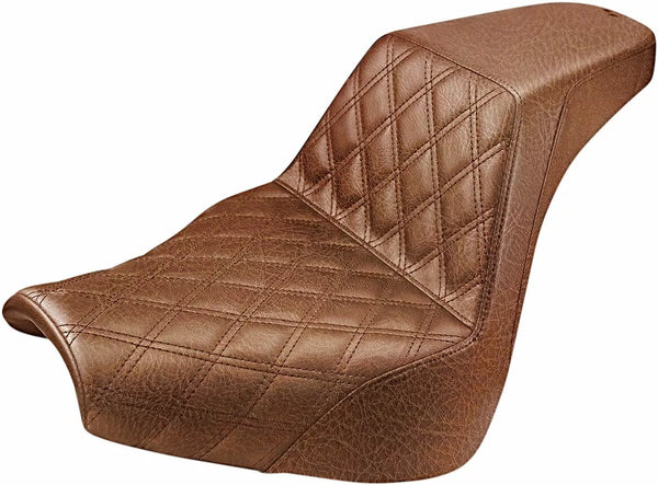 Saddlemen Seat Step Up Drvr LS BRWN 818-31-172BR