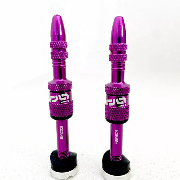 E*Thirteen Quickfill Valves 23-31mm PURPL TR2UNA-115