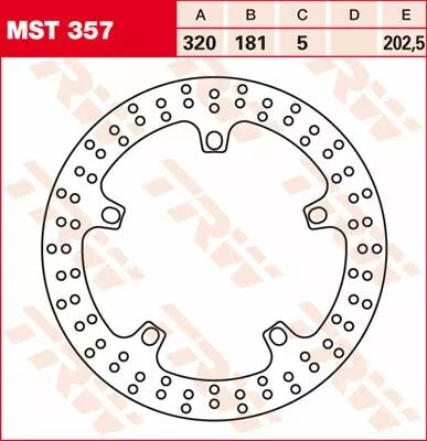 TRW Rotor TRW MST357 MST357