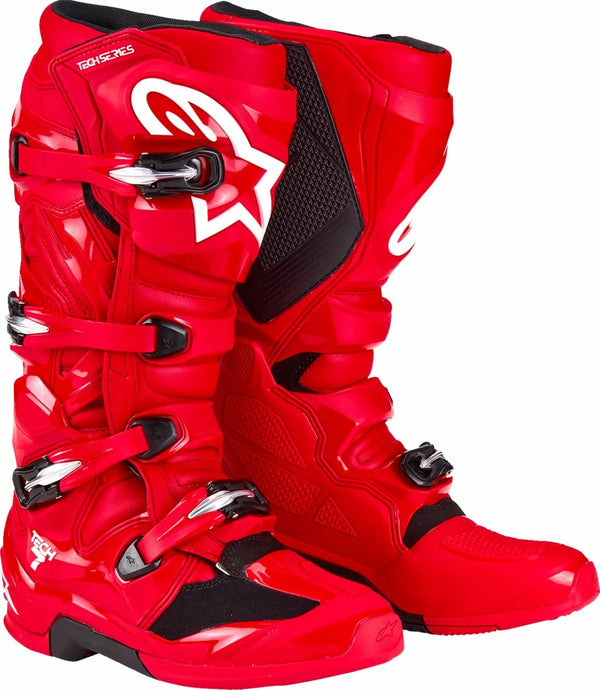 AlpineStars (MX) Boot Tech 7 Bright Red 14 2012025-3010-14