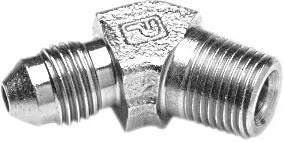 Goodridge 45 Apt 3/8x24m NPT1/8M CHR P823-03ch