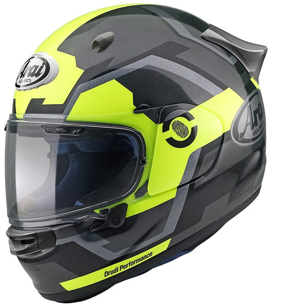 Arai Integral MC Helmet Quantic Face fluorine yellow