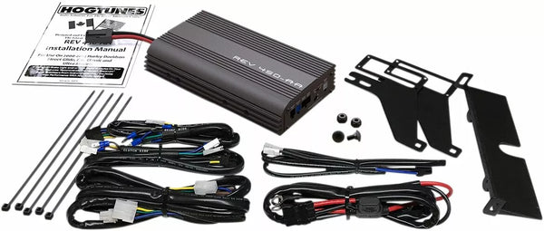 Hogtunes 4x 50 vatu amp @ 2 omi par 98 rev 450-aa
