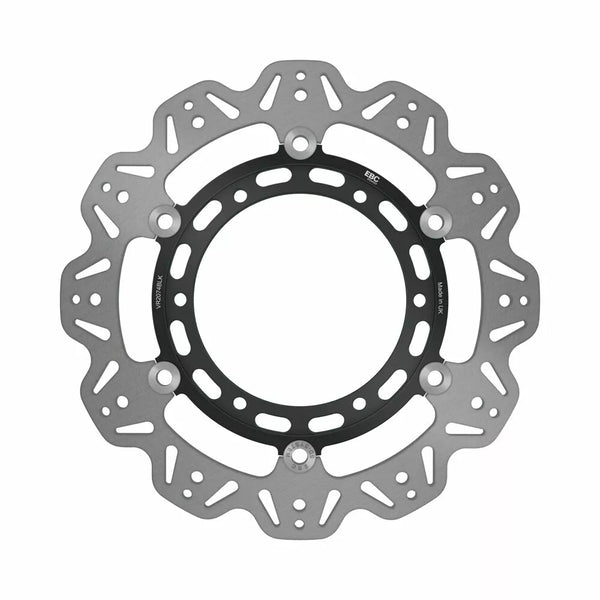 EBC BRAKE RTR FLT VEE WAVE BLK FR VR2074BLK
