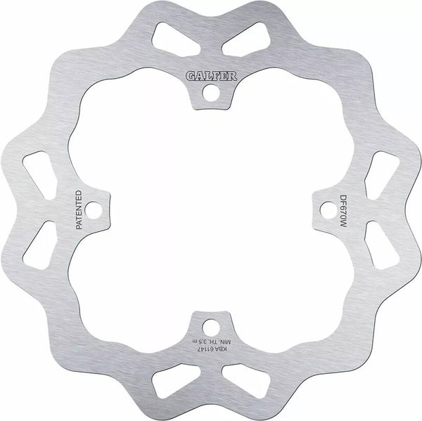 Galfer bremžu disks fiksēts viļņu df670w