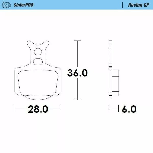 Moto-Master Brake Pads Racing GP 82812