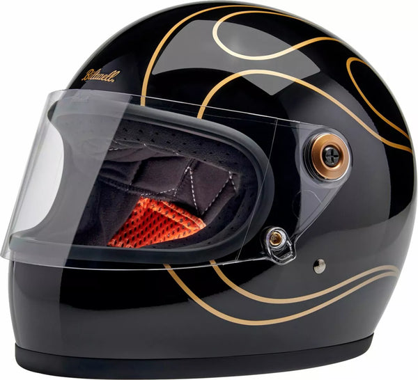 Biltwell Helmet Gringo S BK FLM 2X 1003-567-506