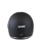 SMK Jet MC Helmet Retro melns