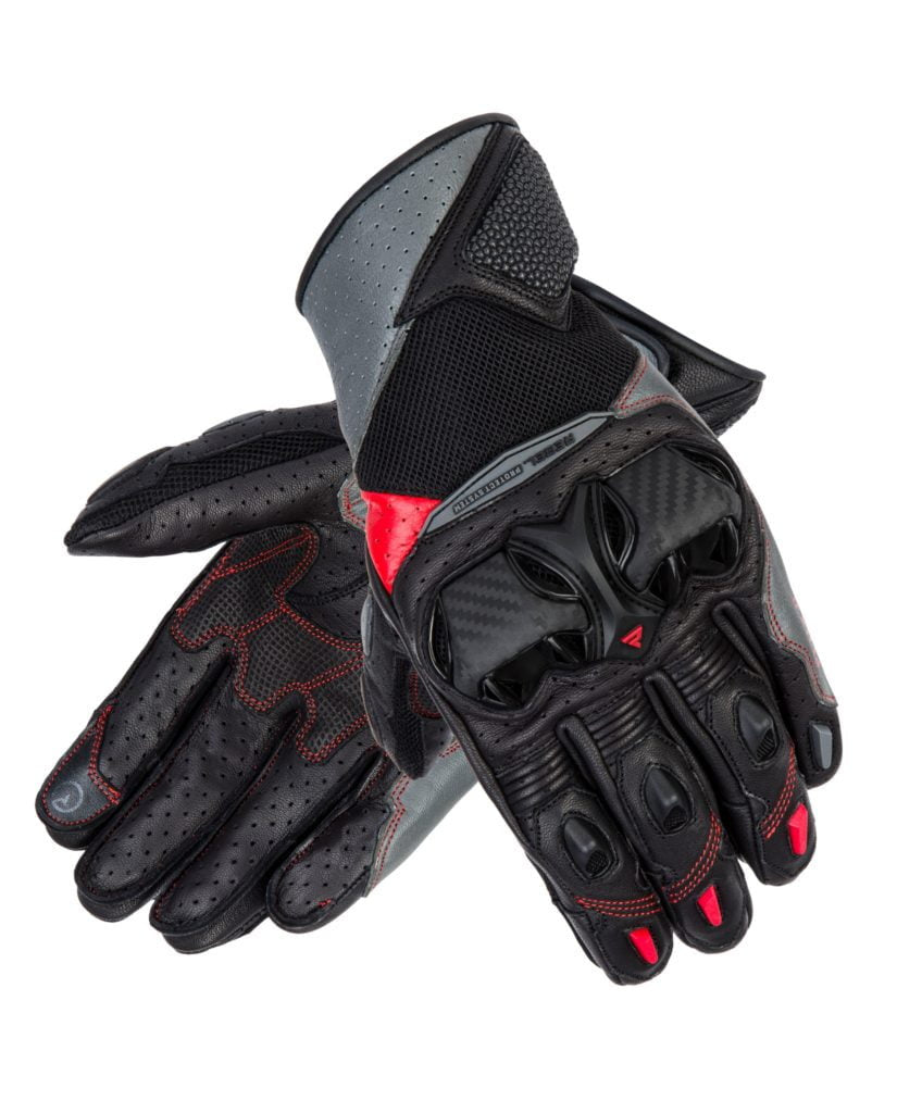 Rebelhorn MC rukavice Flux II Black /Red