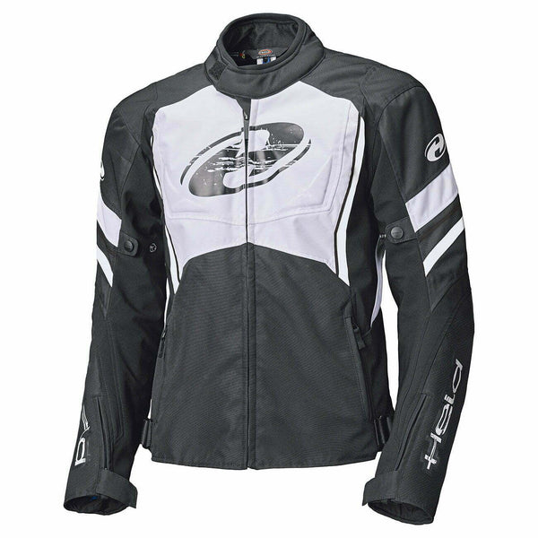 Laikė tekstilės mc-jacket baxley viršutinę juodą /baltą