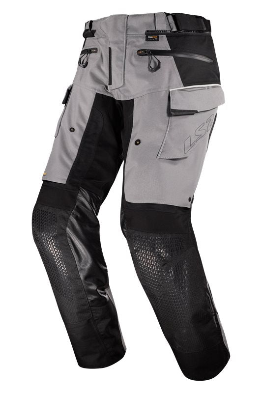 LS2 TEXTILE MC kelnės „Apollo Black/Grey“