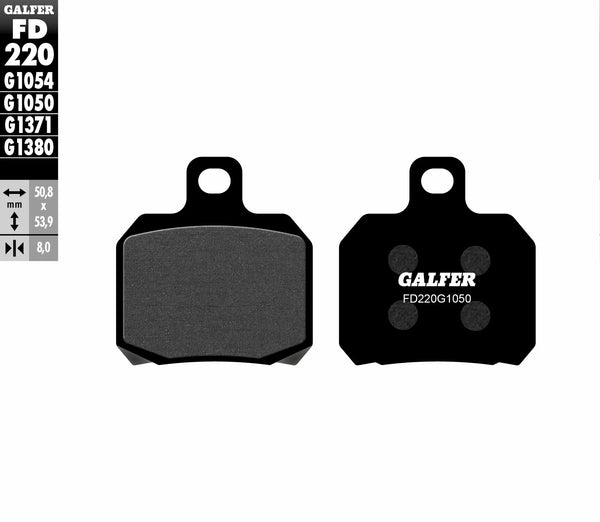 Galfer Brake Pad Semi Metal Scooter FD220G1050