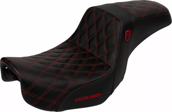 Saddlemen Seat SDC Performance Red Stitc SC80604Red