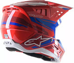 Alpinestars Cross MC Helmet SupeTech M5 Action 2 Red /Blue