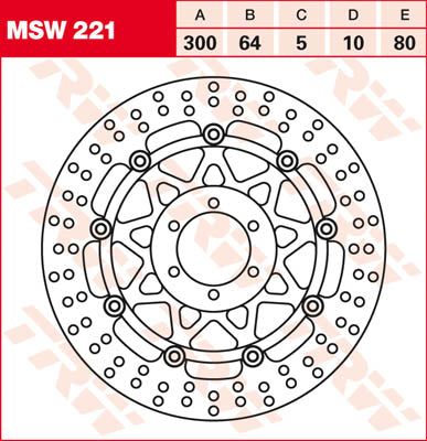 TRW Rotor TRW MSW221 MSW221
